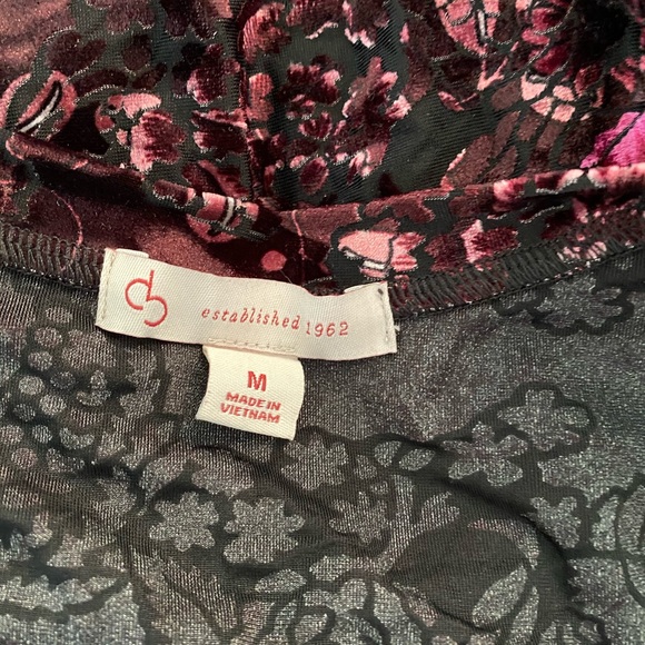 NWOT Women Floral Multicolor Tops Size M - Picture 5 of 7